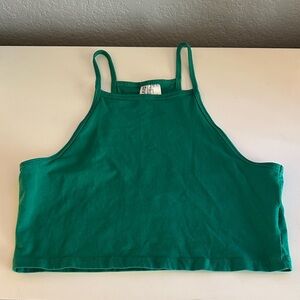Green Women's Halter Top